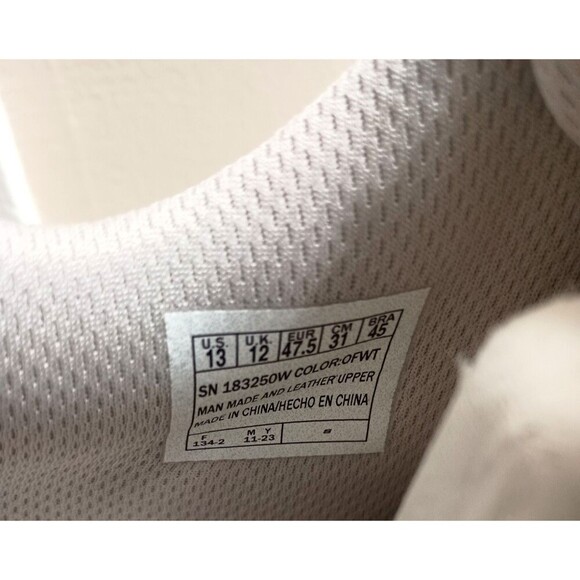 Skechers Koopa Tiebreak Sneakers Mens 13W Off White Lace Up Memory Foam Comfort - Picture 6 of 11